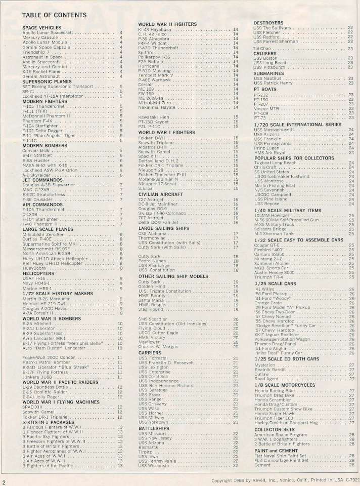 Revell 68 02 Toc 960