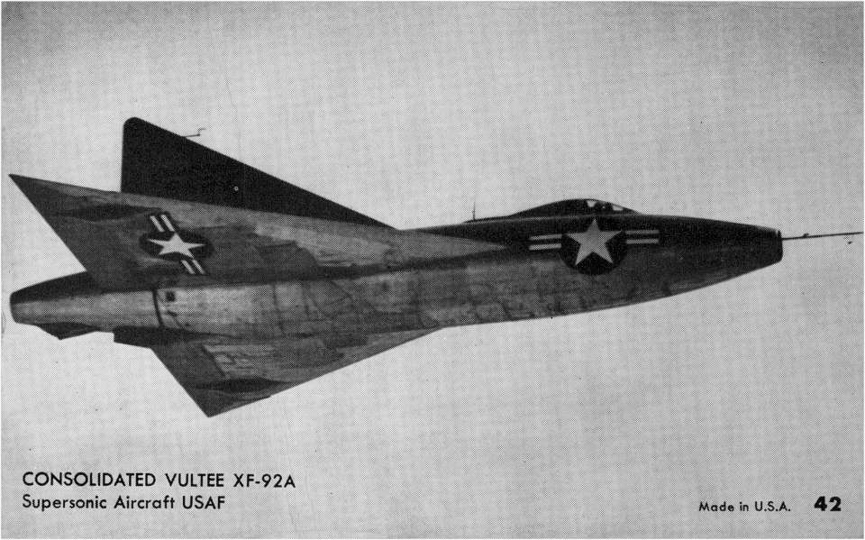 42-Convair XF-92A