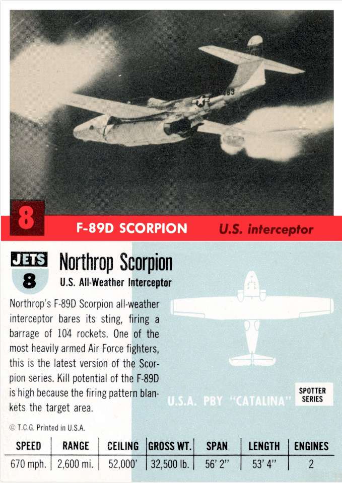 008 Northrop F-89D Scorpion