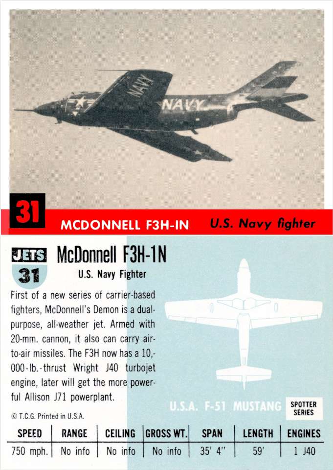 031 McDonnell F3H-1 Demon
