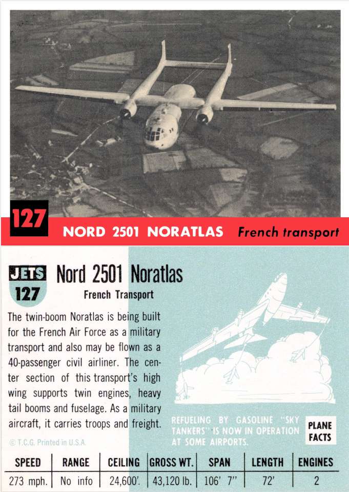 127 Nord 2501 Noratlas