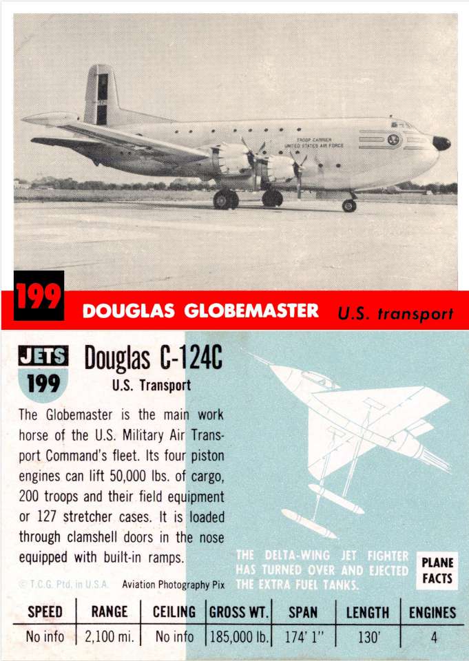 199 Douglas C-124C Globemaster