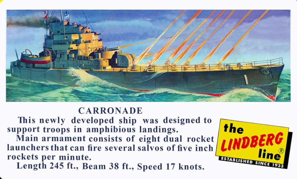 Lindberg USS Carronade