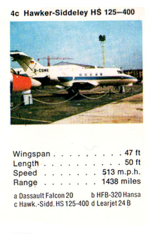 Hawker-Siddeley HS 125-400