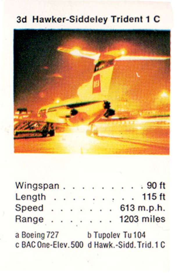 Hawker-Siddeley Trident 1C