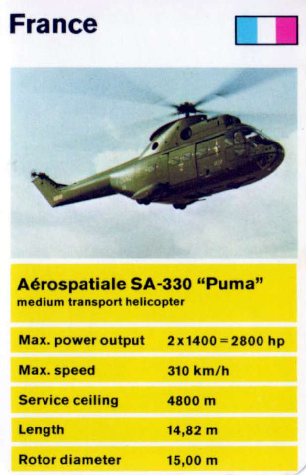 Aerospatiale SA-330-960