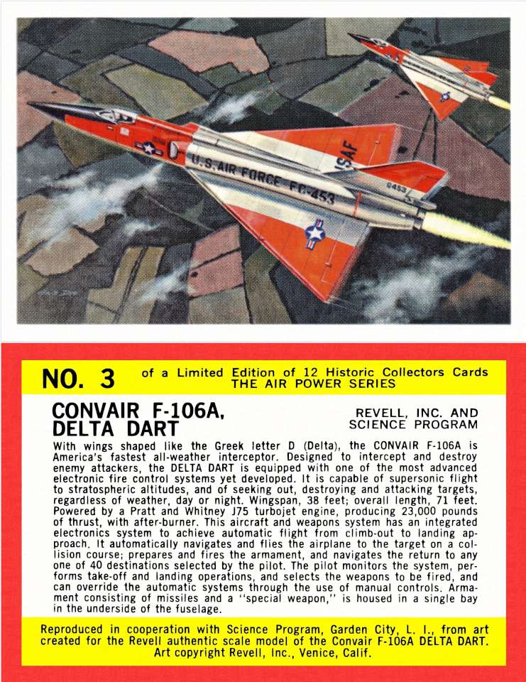 03 Convair F-106 Delta Dart
