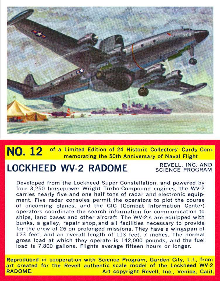12 Lockheed WV-2 Radome