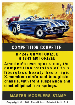 Competition Corvette MM stamp