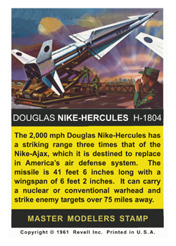Douglas Nike Hercules stamp