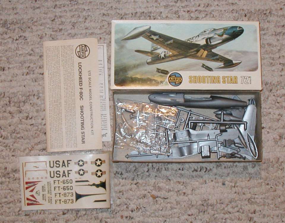 Airfix Lockheed F-80C Shooting Star