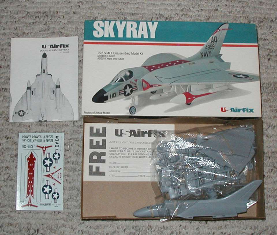 Airfix Douglas F4D-1 Skyray