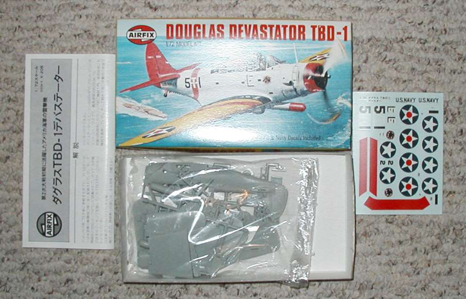 Airfix Douglas TBD-1 Devastator