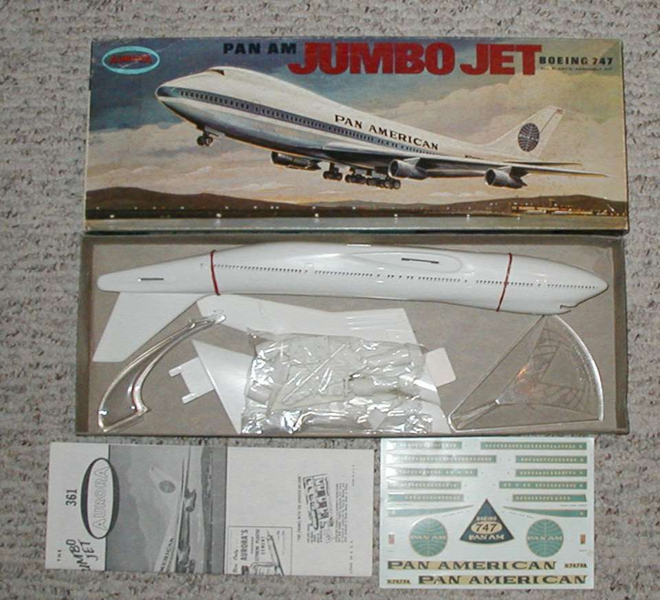 Aurora Boeing 747 Pan Am