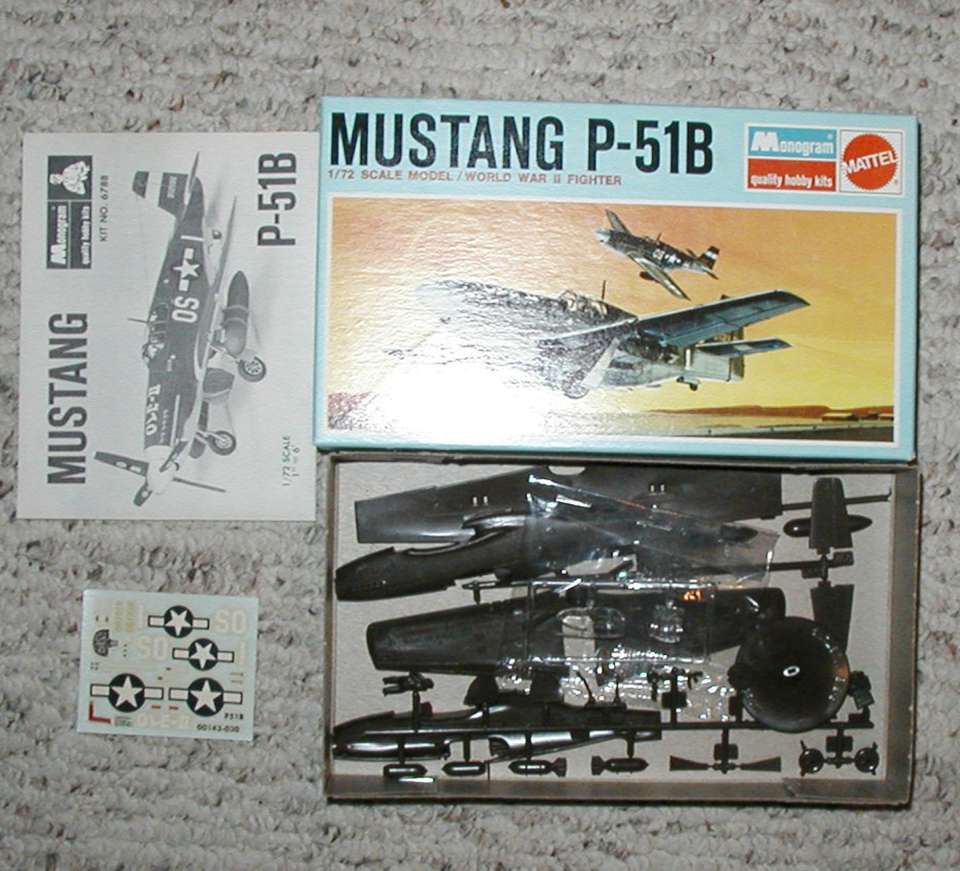 Monogram P-51B (2)-960