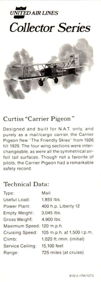Curtiss Carrier Pigeon 1 specs-960