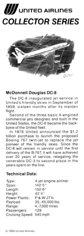 Douglas DC-8 specs-960