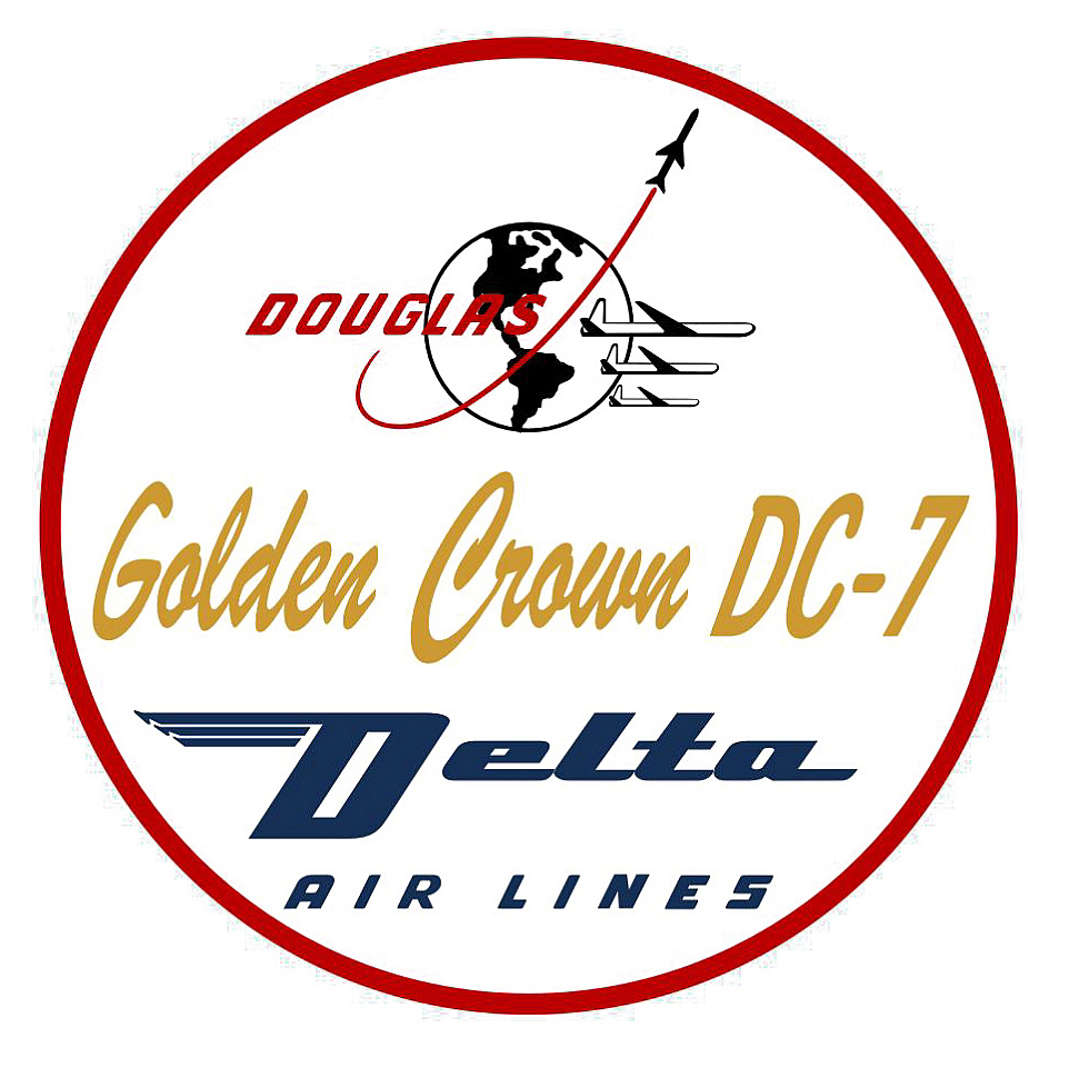 Douglas DC-7 Delta Golden Crown