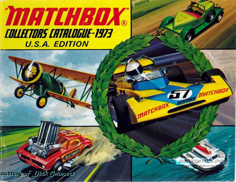 Lot De 4 Voitures Miniatures Matchbox - Modèles De 1971 à 1973 - Occasion