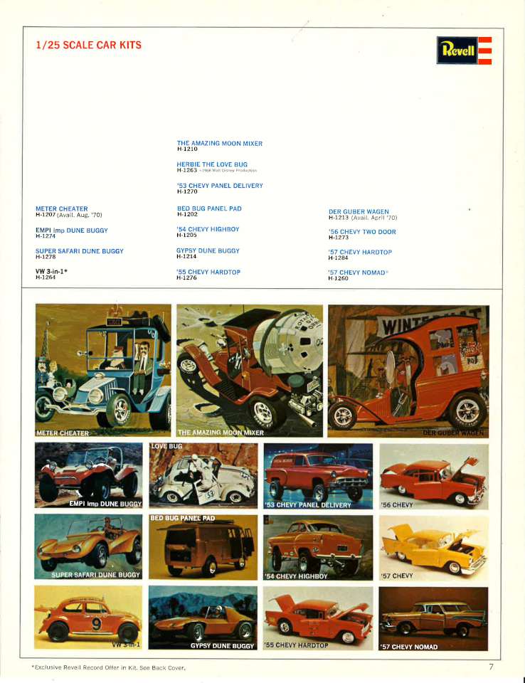 Revell 1970 Page 07-960