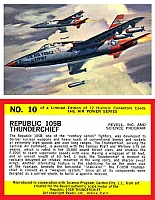 10 Republic F-105 Thunderchief