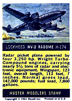 Lockheed WV-2 MM stamp
