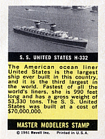 SS United States MM Stamp
