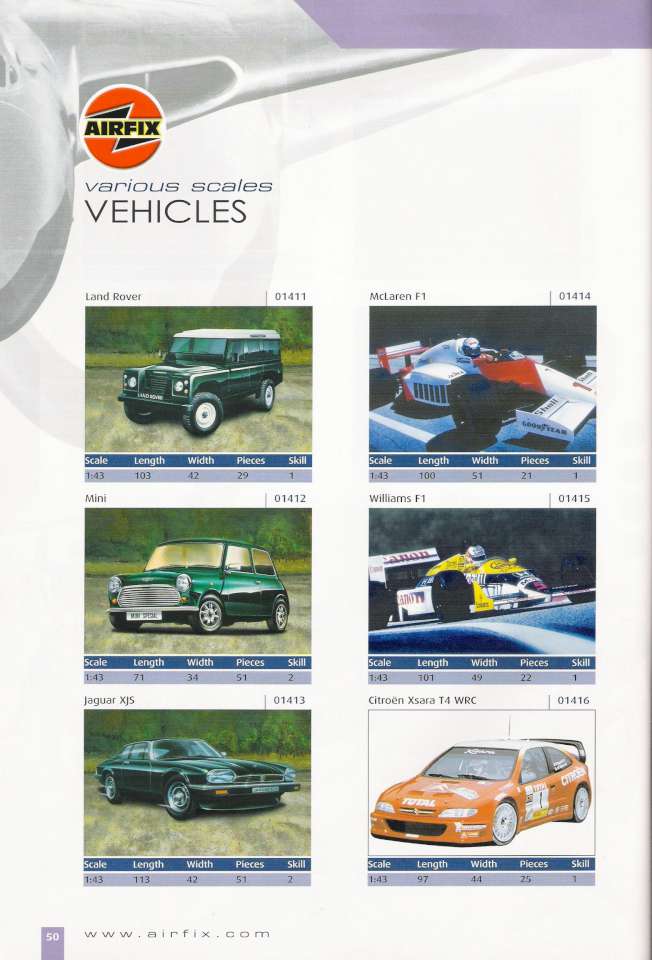 Airfix 2003 Page 50-960