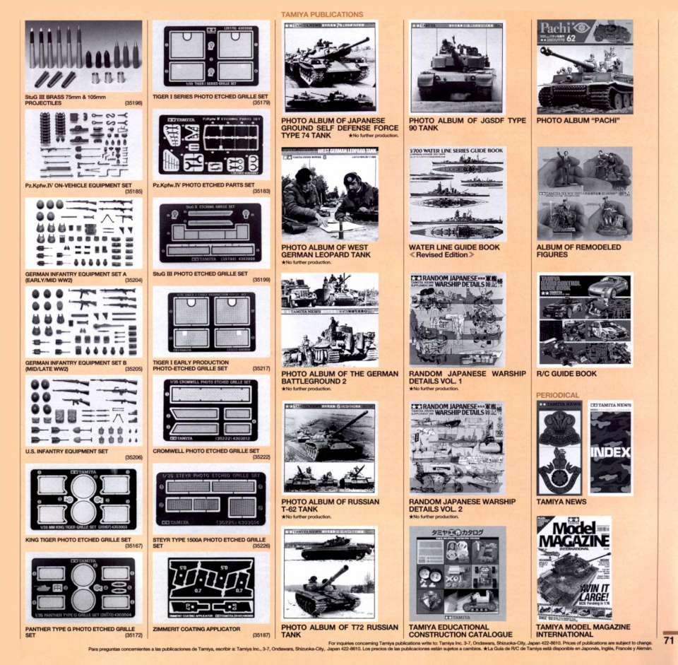 Tamiya 2003 Page 074-960
