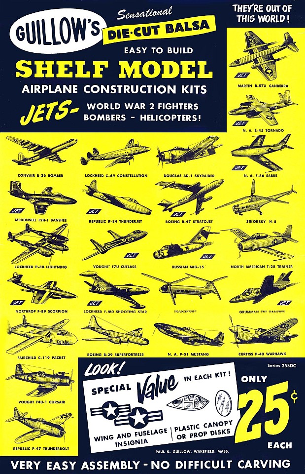 Guillows Gift Set Poster