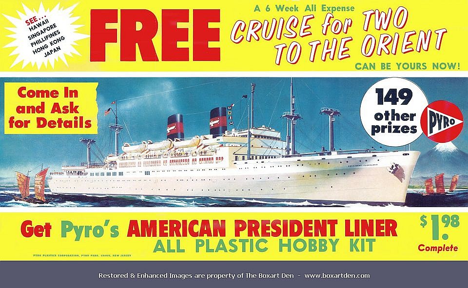 Pyro American President Liner Poster