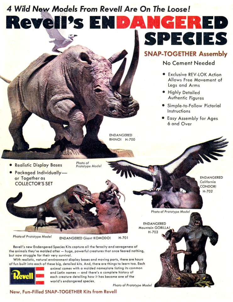 Revell Endangered Species 1 Front