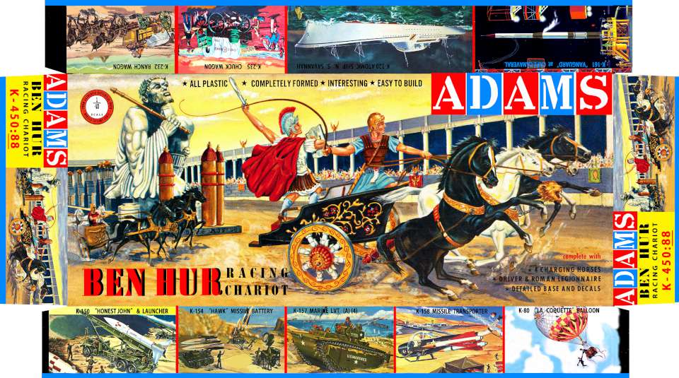 Adams Ben Hur Racing Chariot 1959