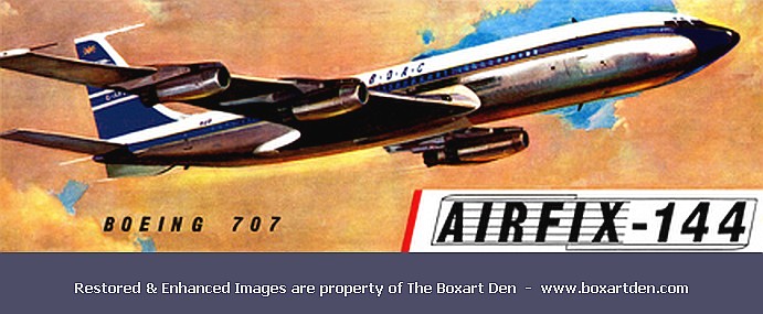 Airfix Boeing 707 BOAC 1st Box