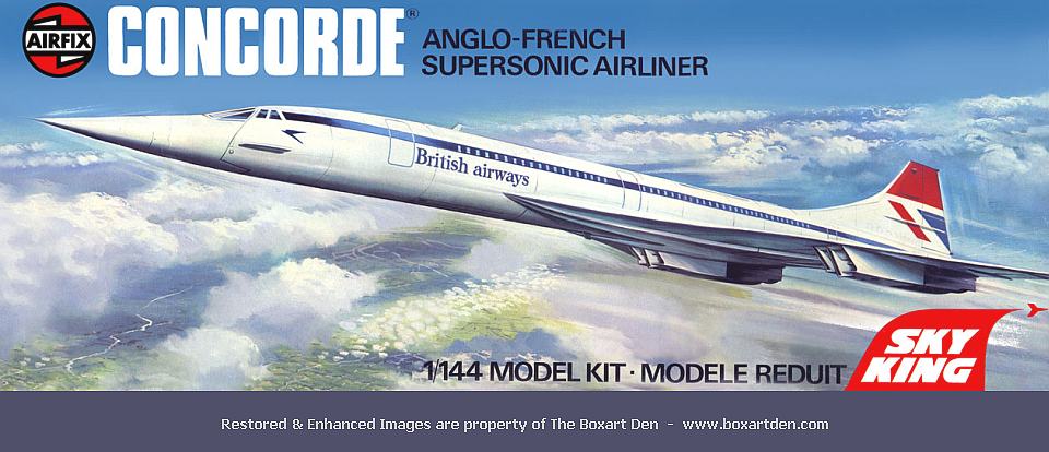 Airfix BAC/Sud Concorde British Airways T4 SK