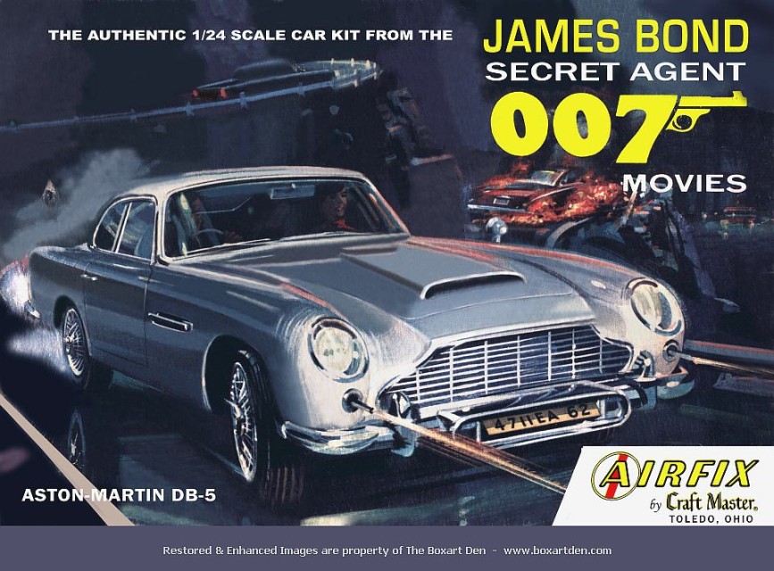 Airfix Craft Master James Bond Aston Martin DB-5