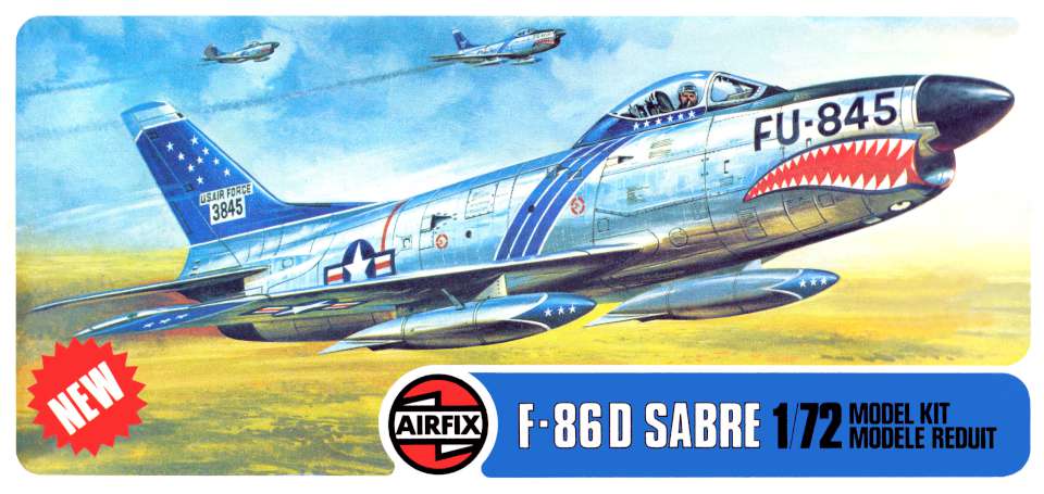 Airfix NAA F-86D Dog Sabre T4