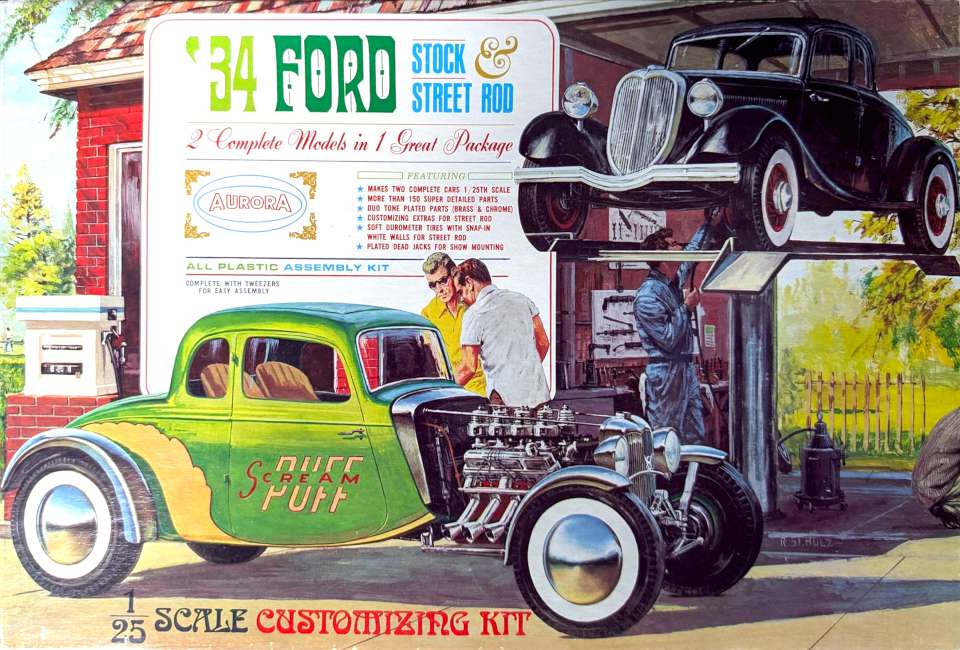 Aurora '34 Ford coupe