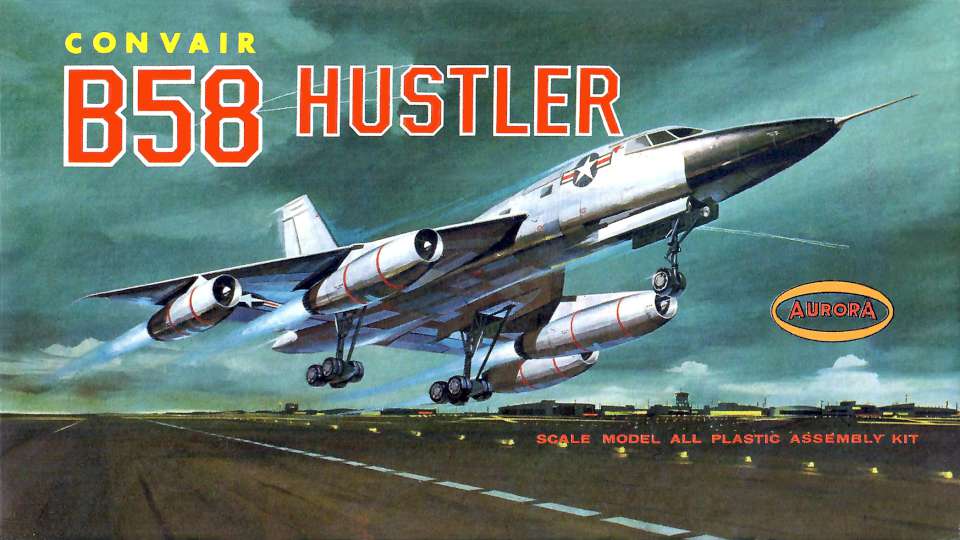Aurora Convair B-58 Hustler