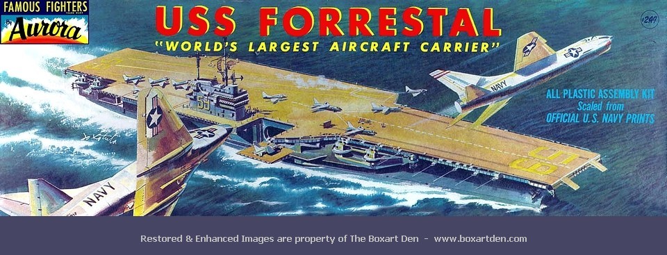 Aurora USS Forrestal SQ FF