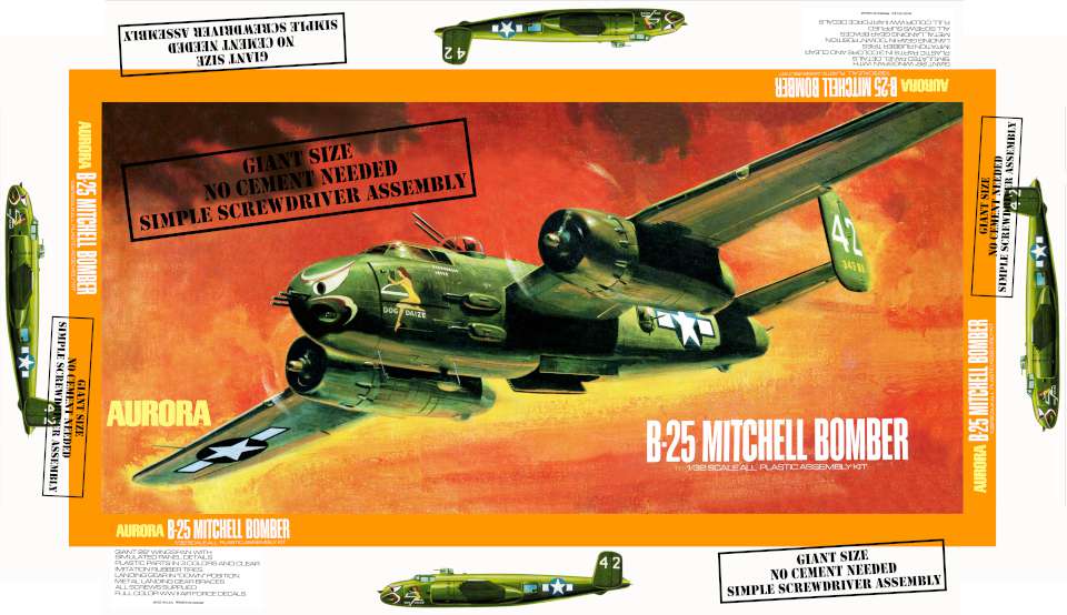 Aurora NAA B-25 Mitchell wrap