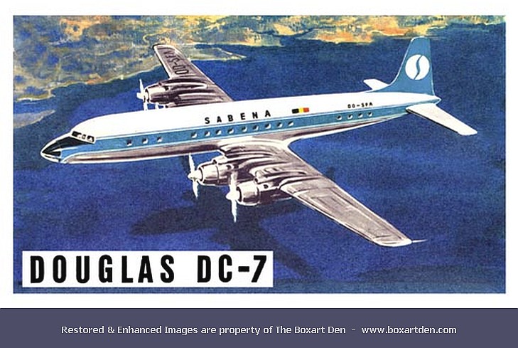 Dubena DC-7C Sabena