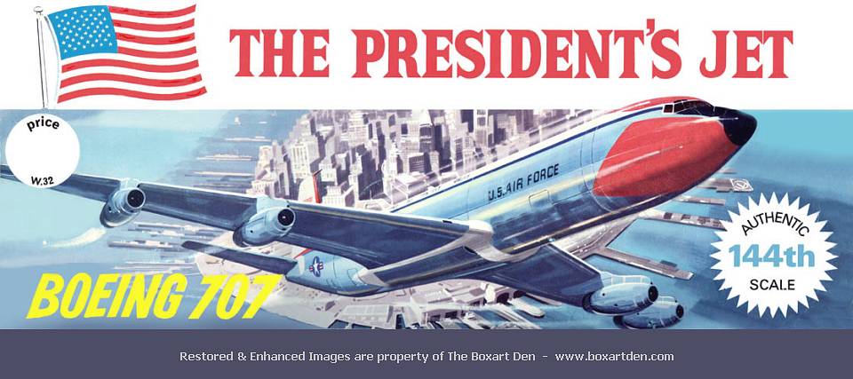 Frog Boeing 707 President's Jet