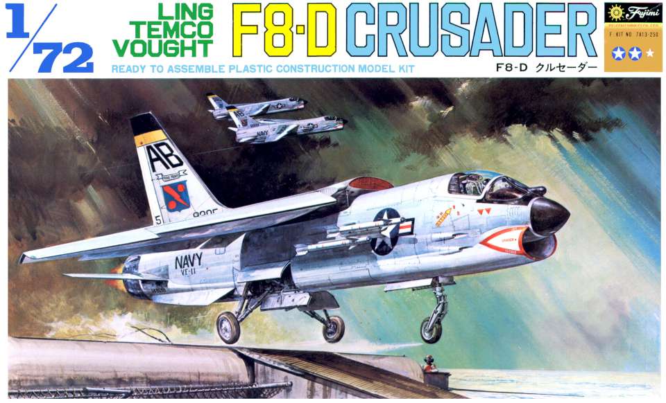 Fujimi Vought F-8D Crusader
