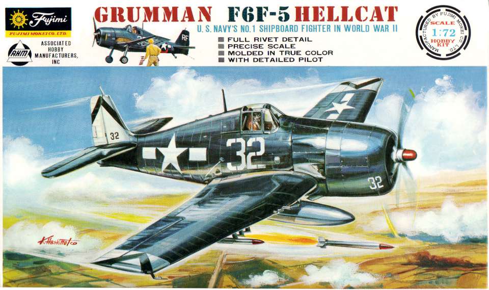 Fujimi Grumman F6F-5 Hellcat