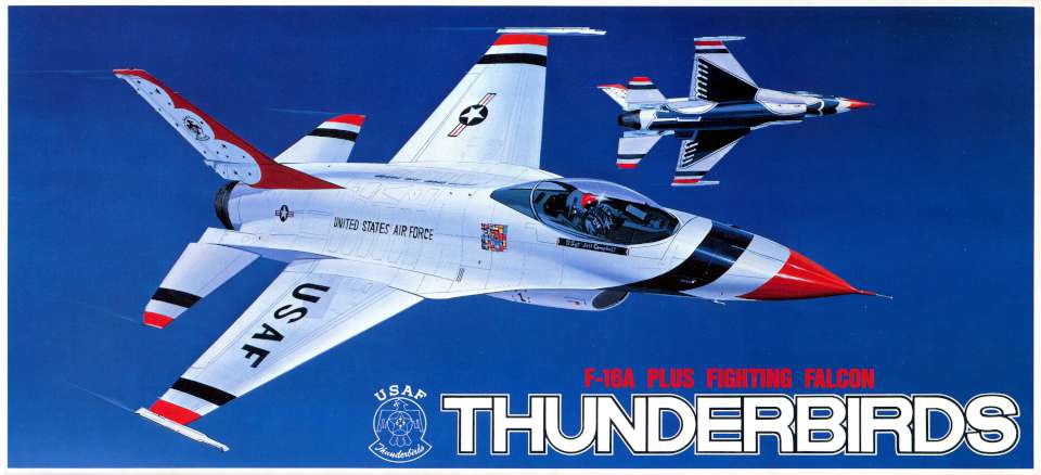 Fujimi GD F-16A Thunderbirds