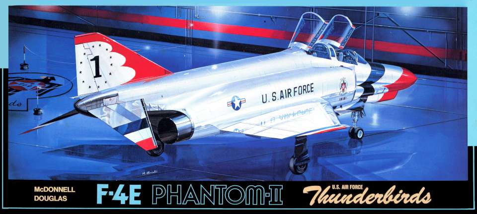 Fujimi MD F-4E Phantom II Thunderbirds