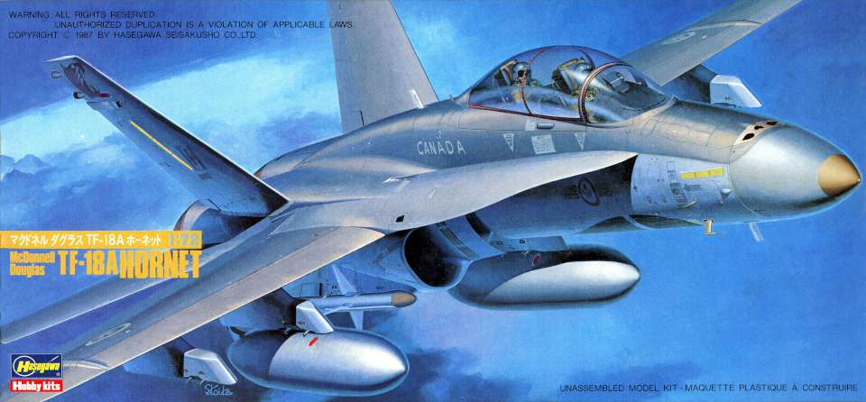 Hasegawa MD TF-18A Hornet