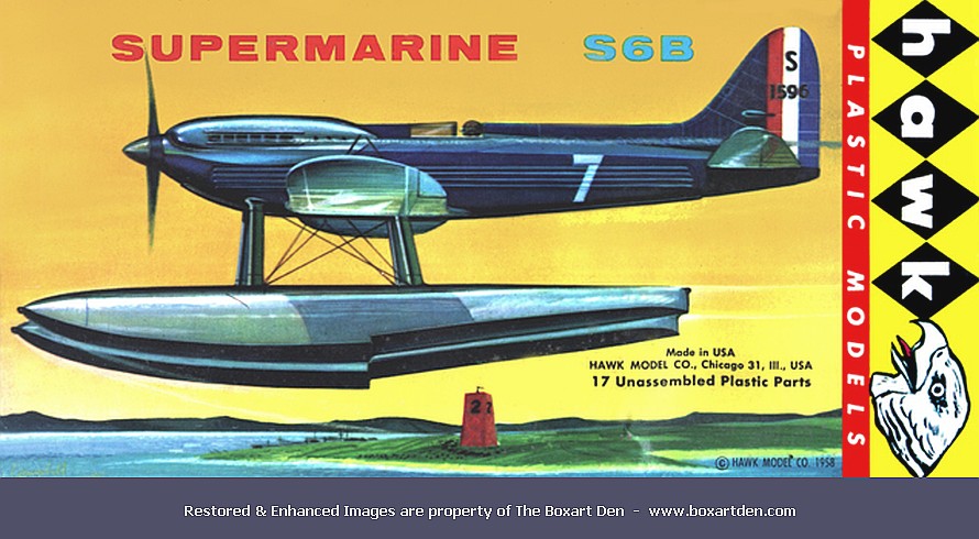 Hawk Supermarine S6B '58 Box