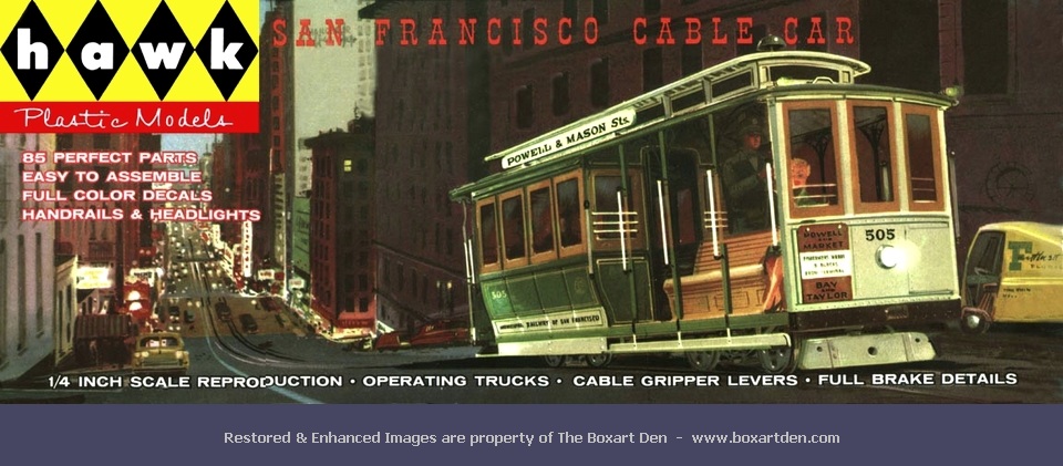 Hawk Cable Car '59 Box